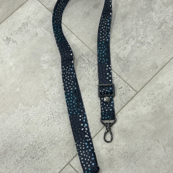 Lug Navy and White Polka Dot Shoulder Bag - Picture 9 of 12